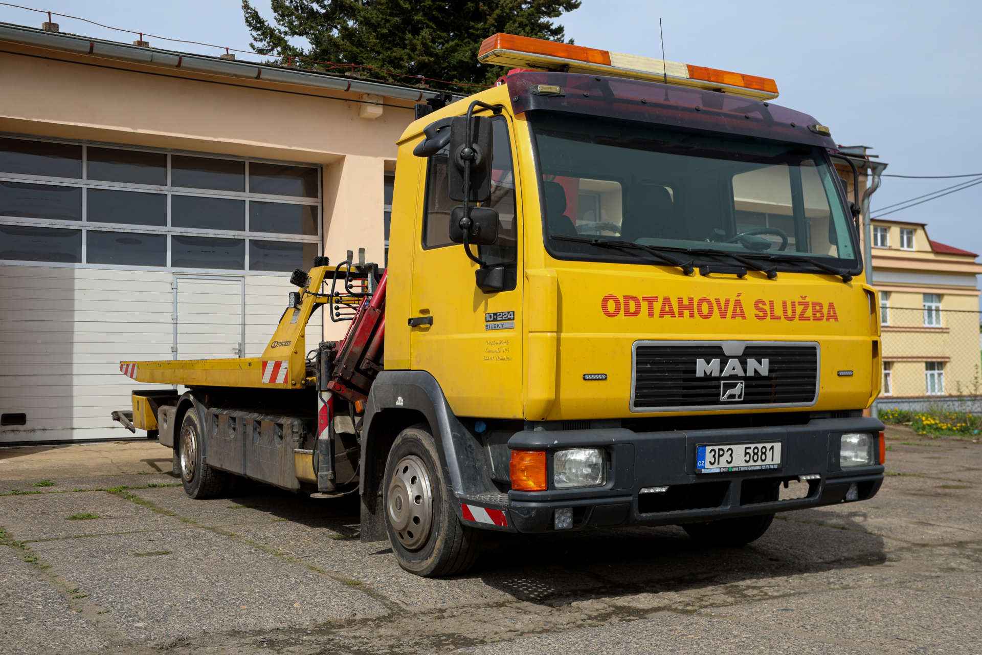 Fotografie z provozu odtahové služby 12