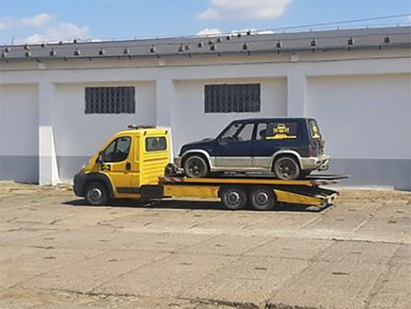 Fotografie z provozu odtahové služby 2